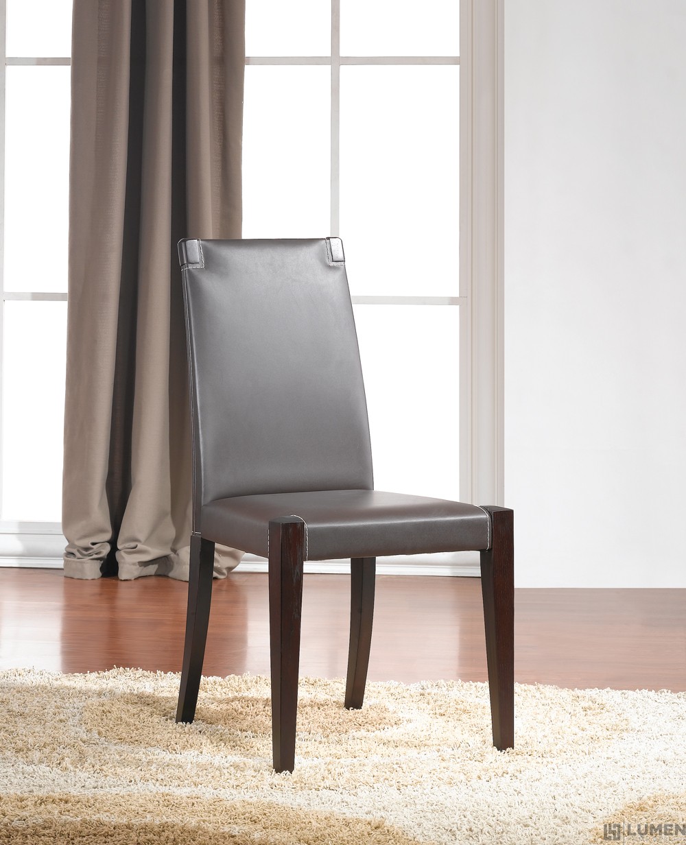 Warm Leatherette Dining Chair