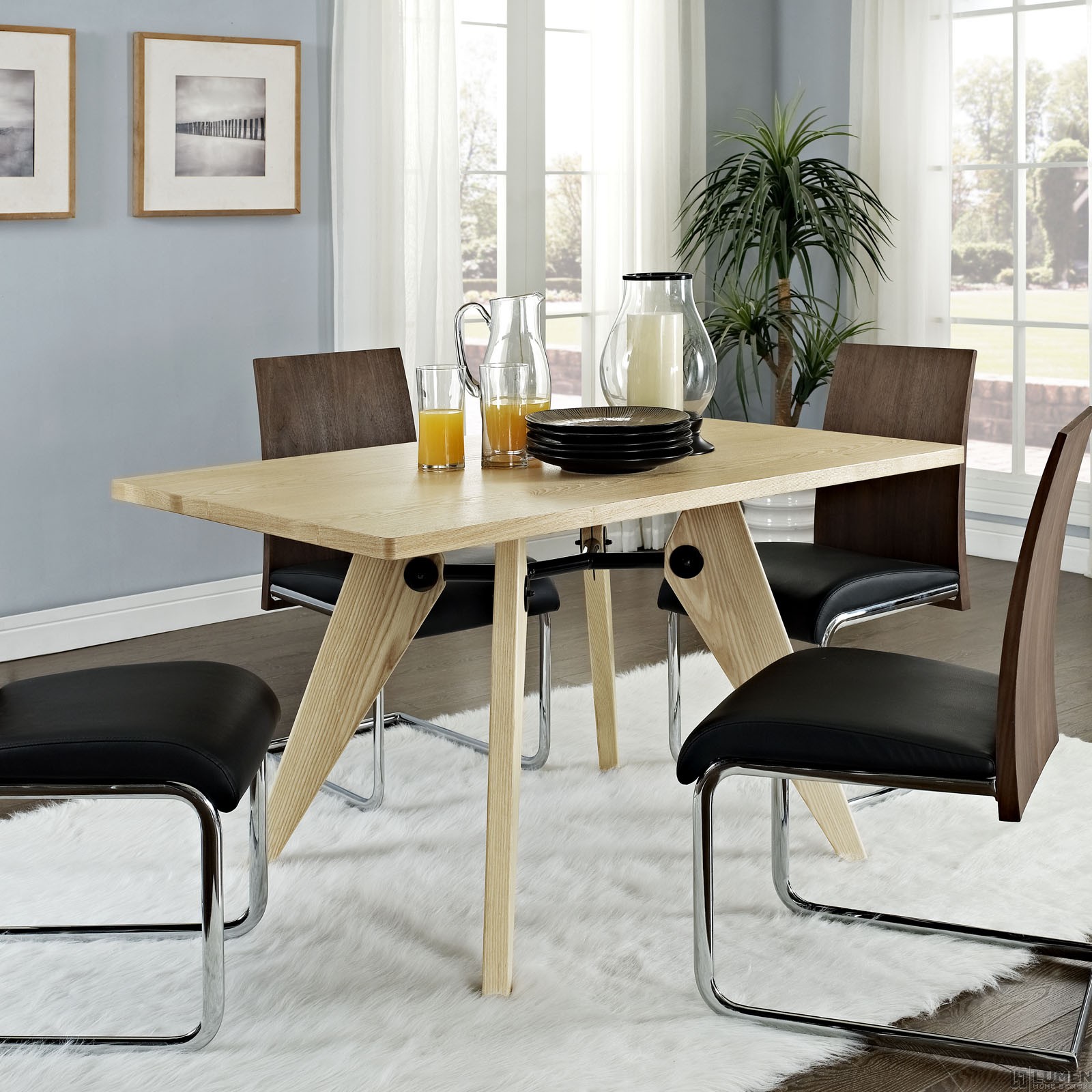 LHD-1087-NAT-Dining-Table
