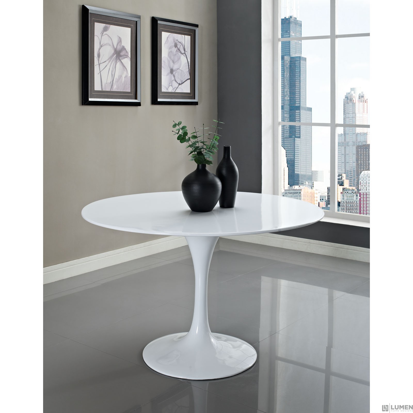 LHD-119-WHI-Dining-Table