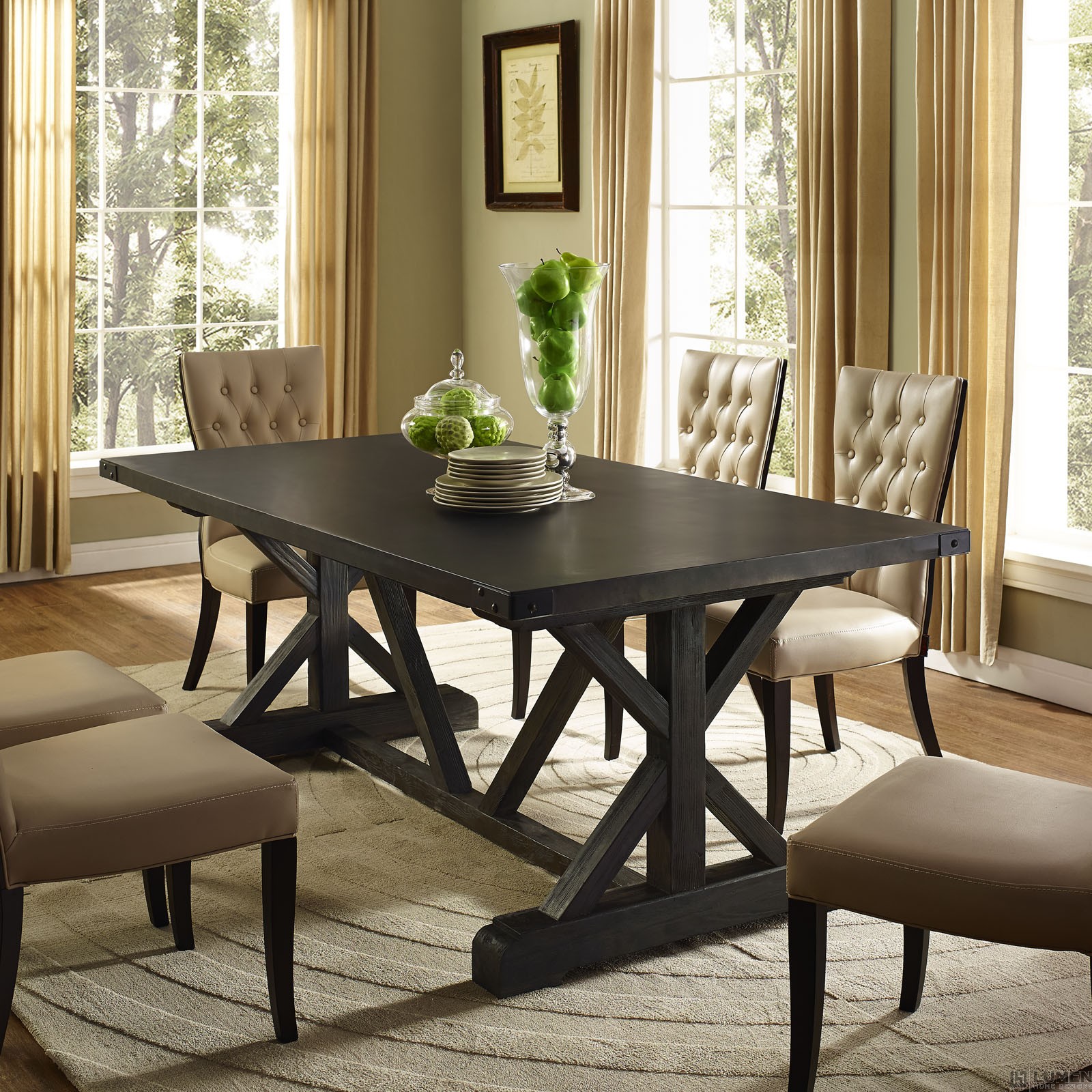 LHD-1198-BLK-Dining-Table