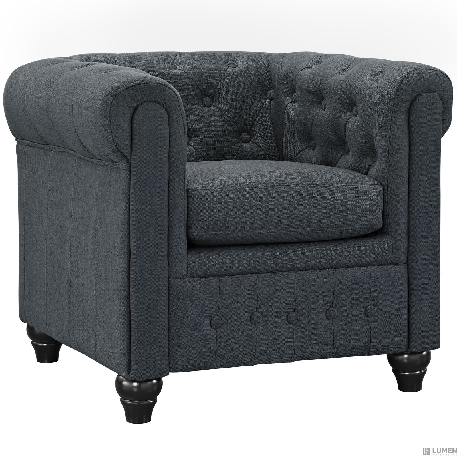 LHD-1410-GRY-Armchair