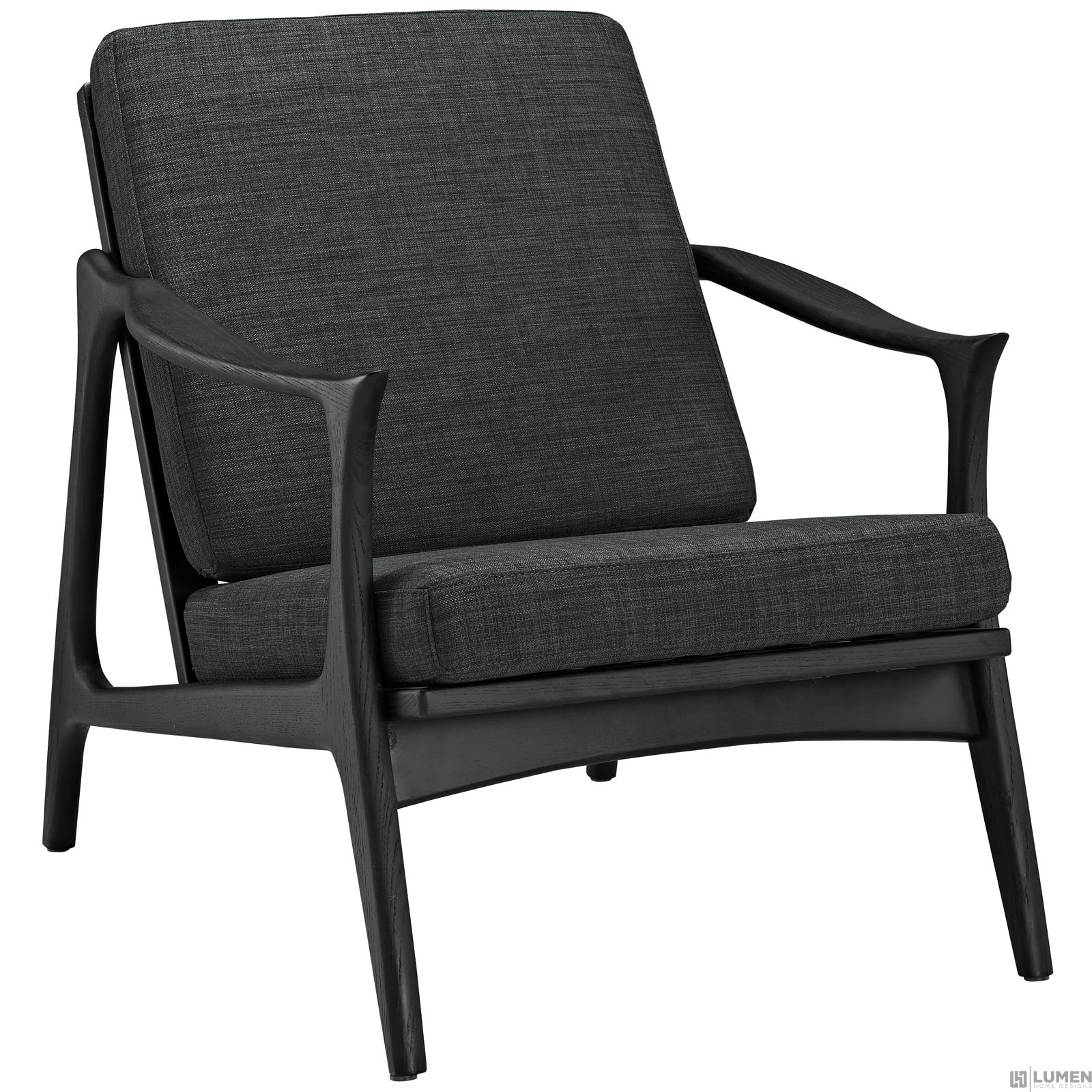 LHD-1447-BLK-GRY-Armchair