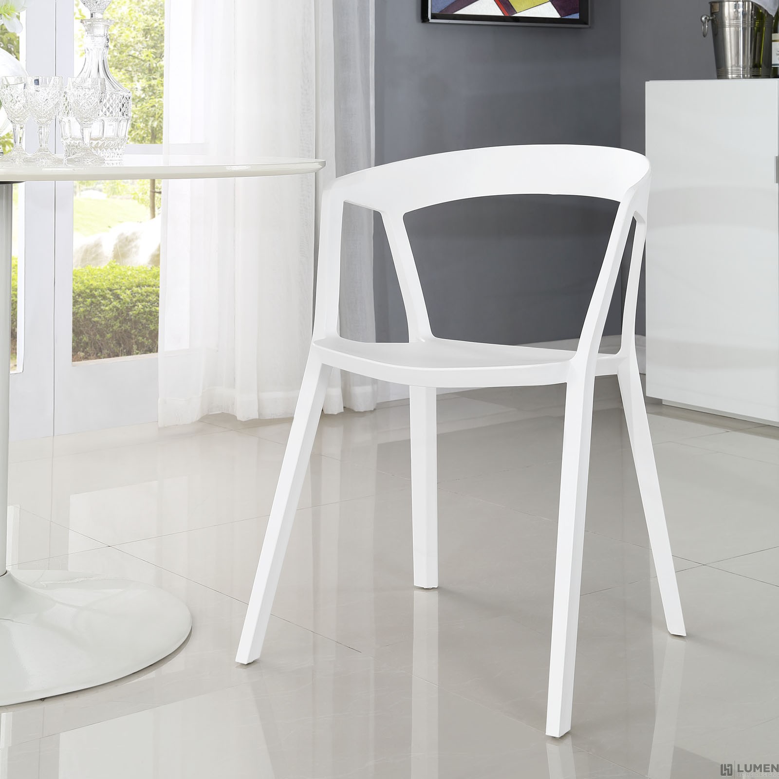 LHD-1454-WHI-Dining-Armchair