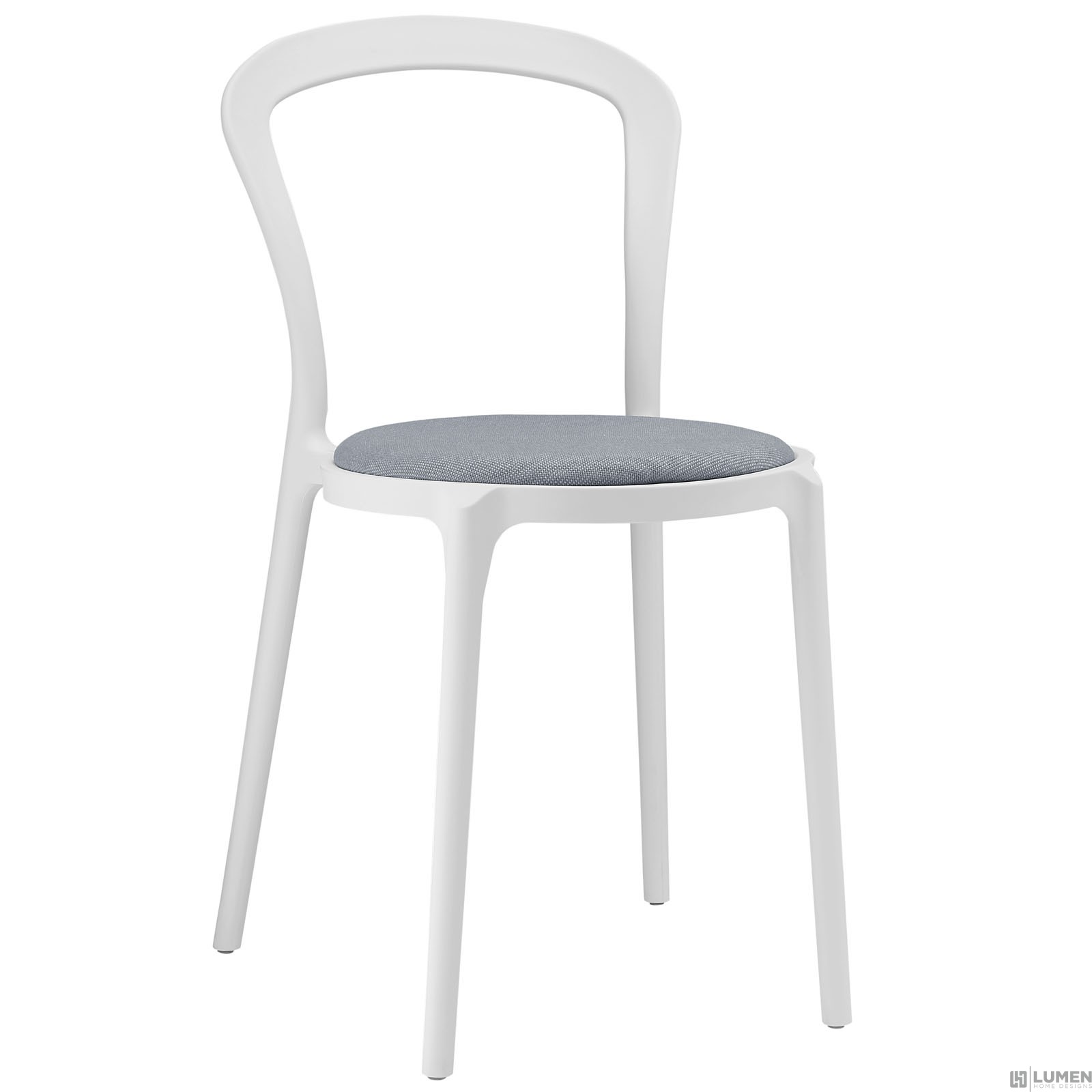 LHD-1462-WHI-GRY-Dining Chair
