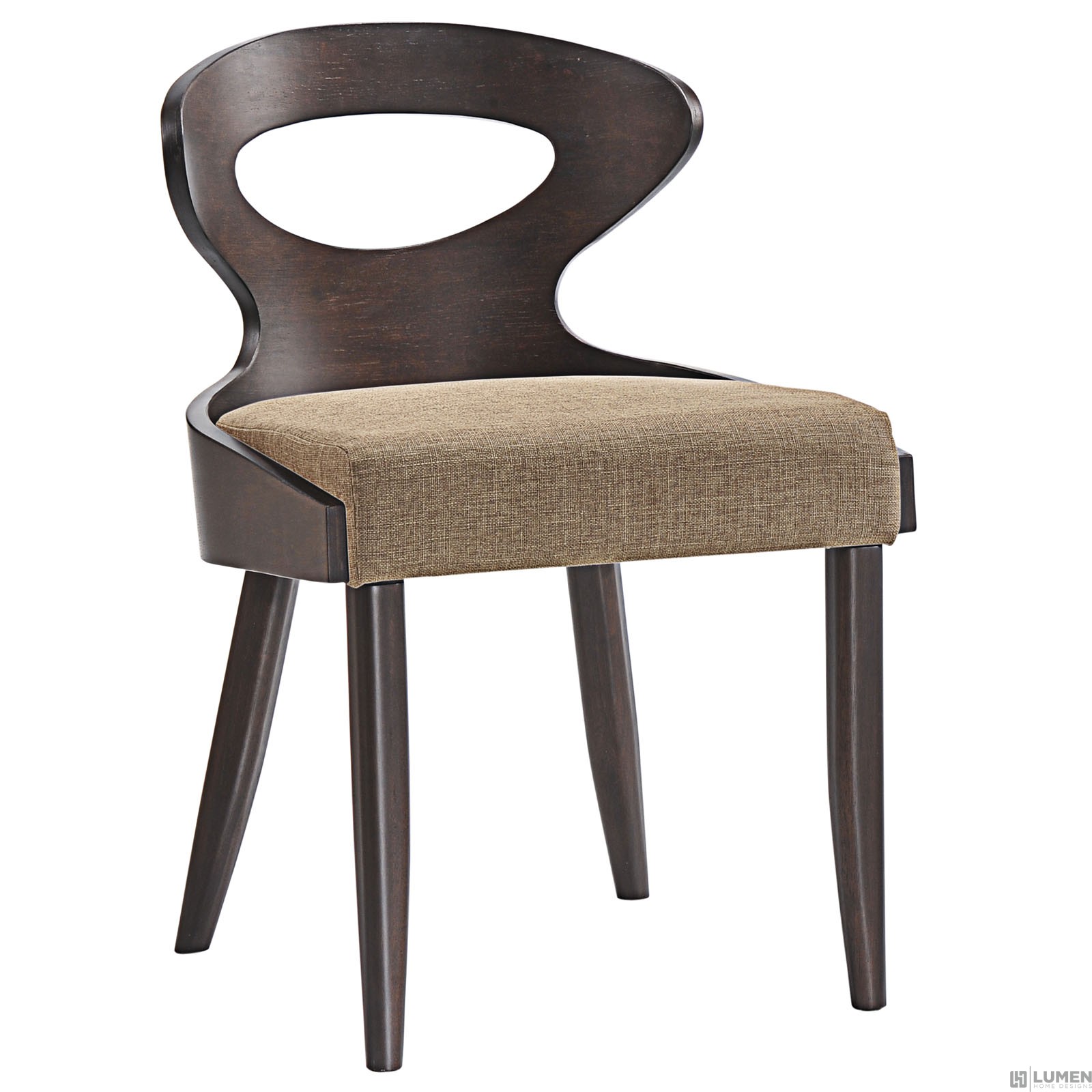 LHD-1620-WAL-LAT-Dining Chair
