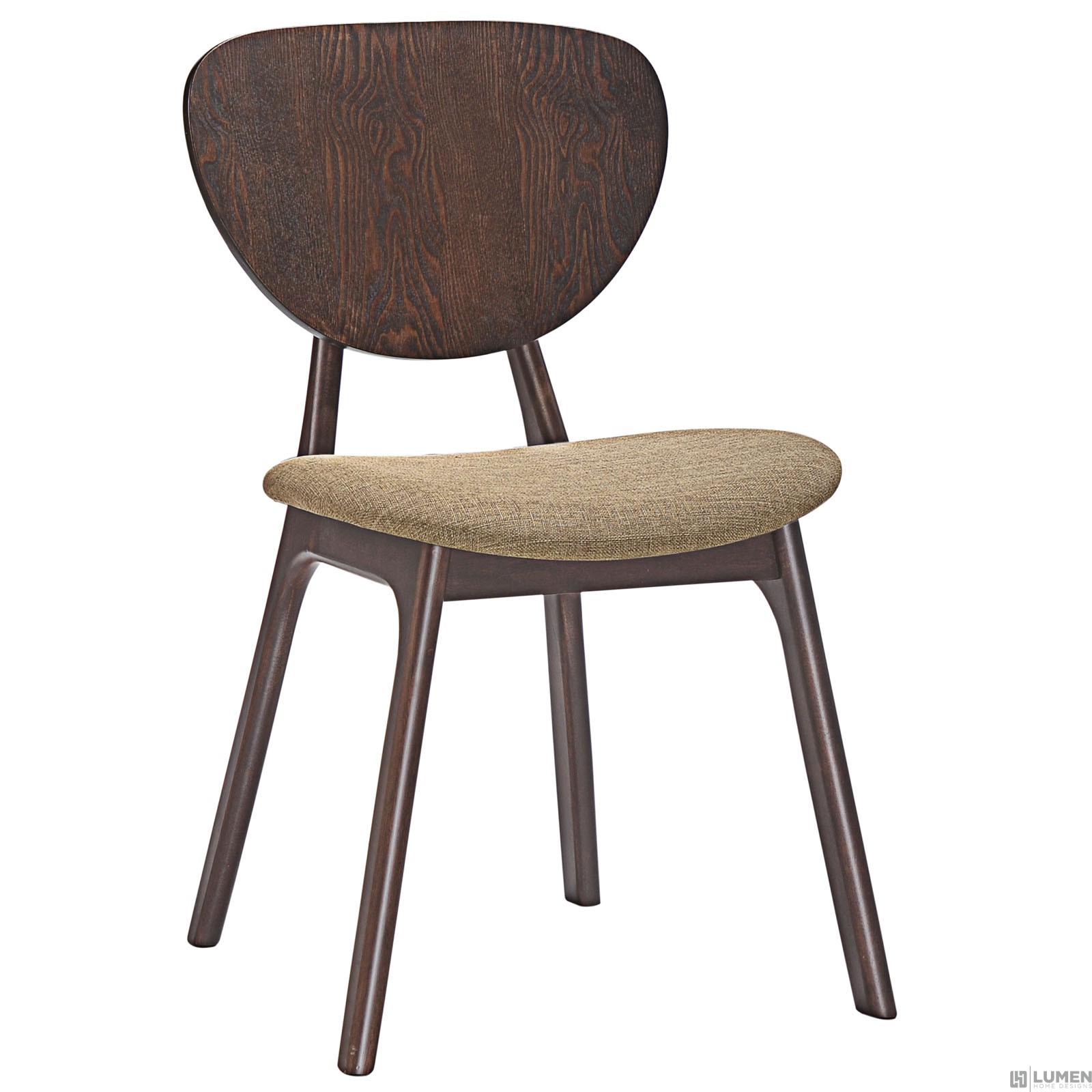 LHD-1630-WAL-LAT-Dining Chair