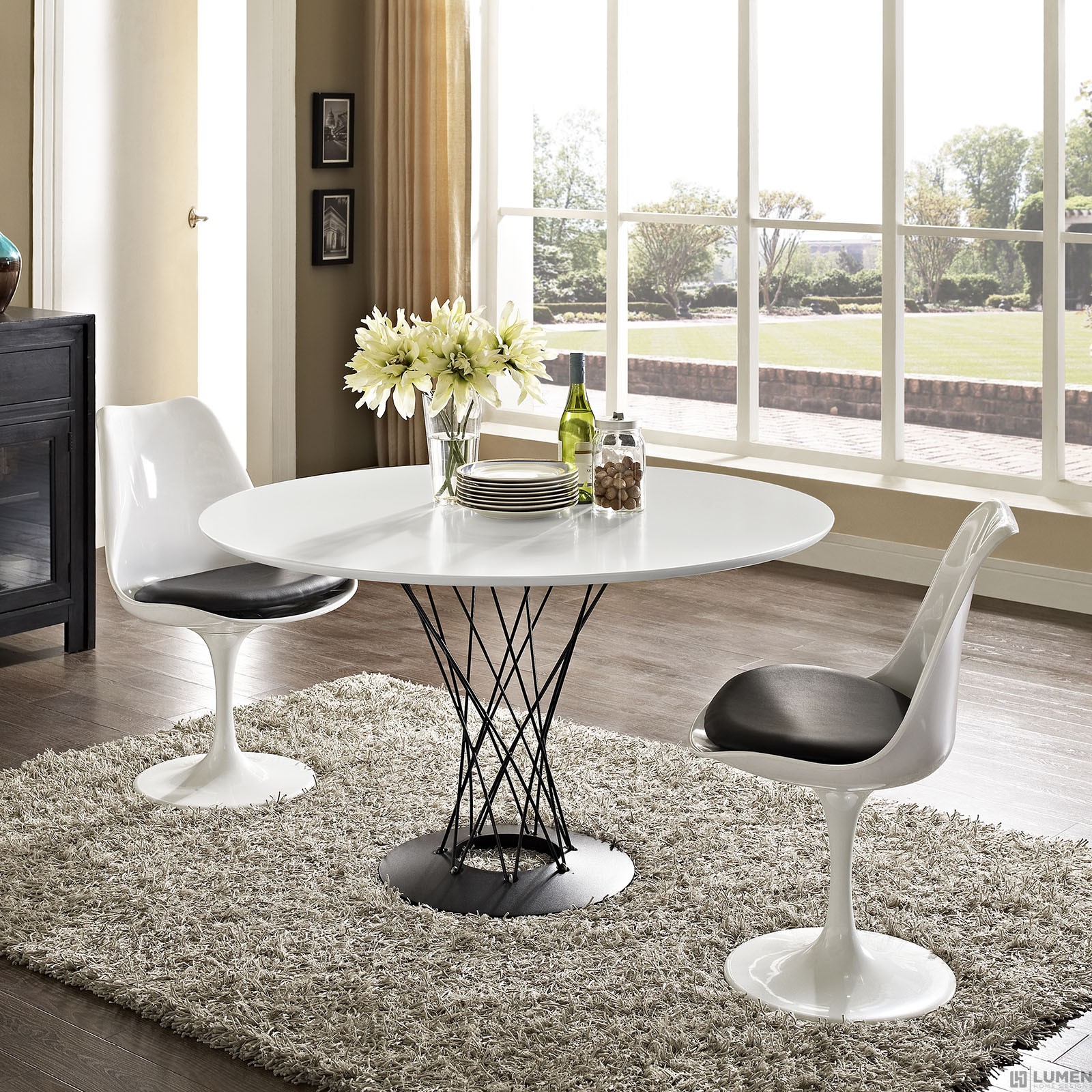 LHD-1713-WHI-Dining-Table