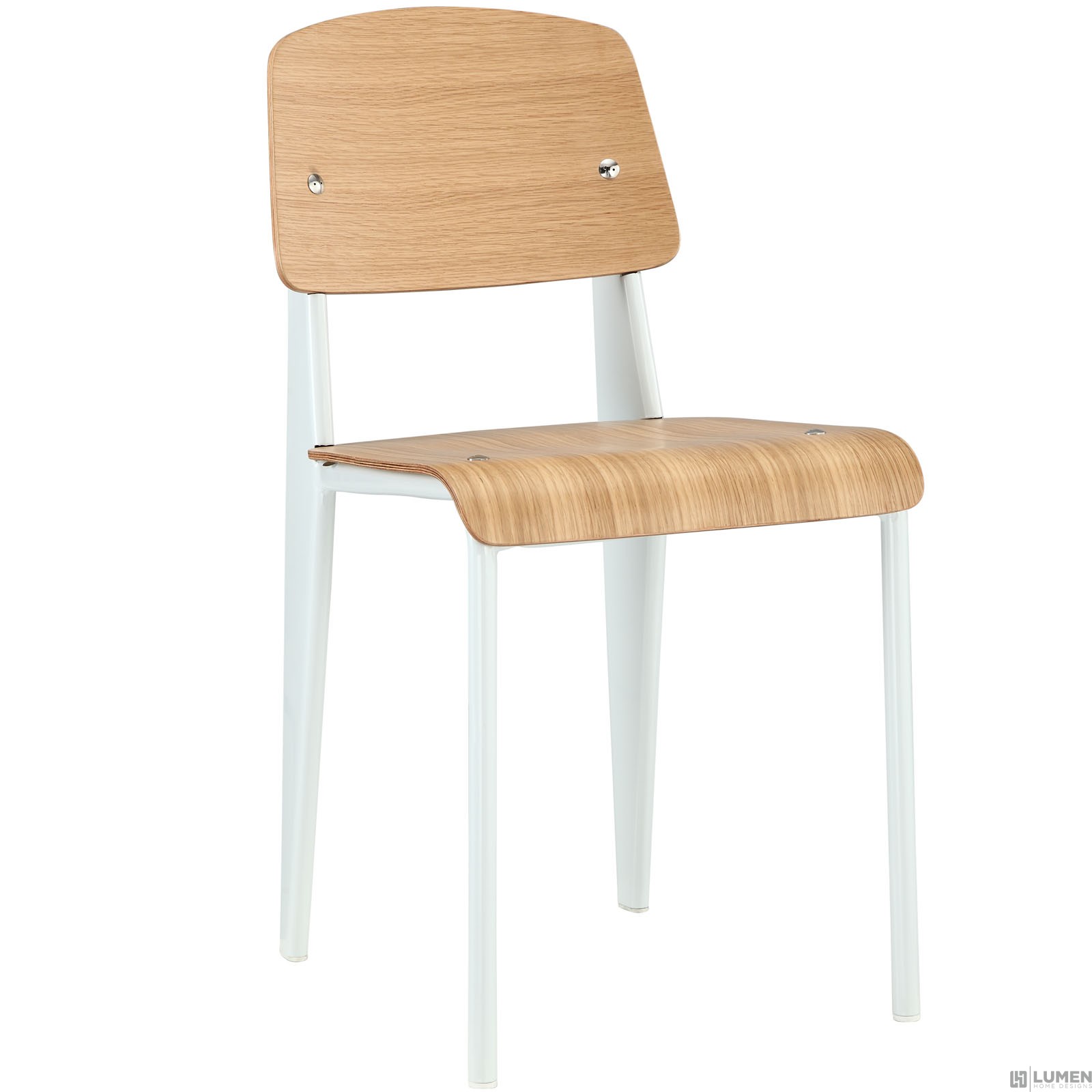 LHD-214-NAT-WHI-Dining Chair