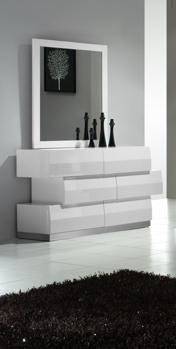High Line White Dresser