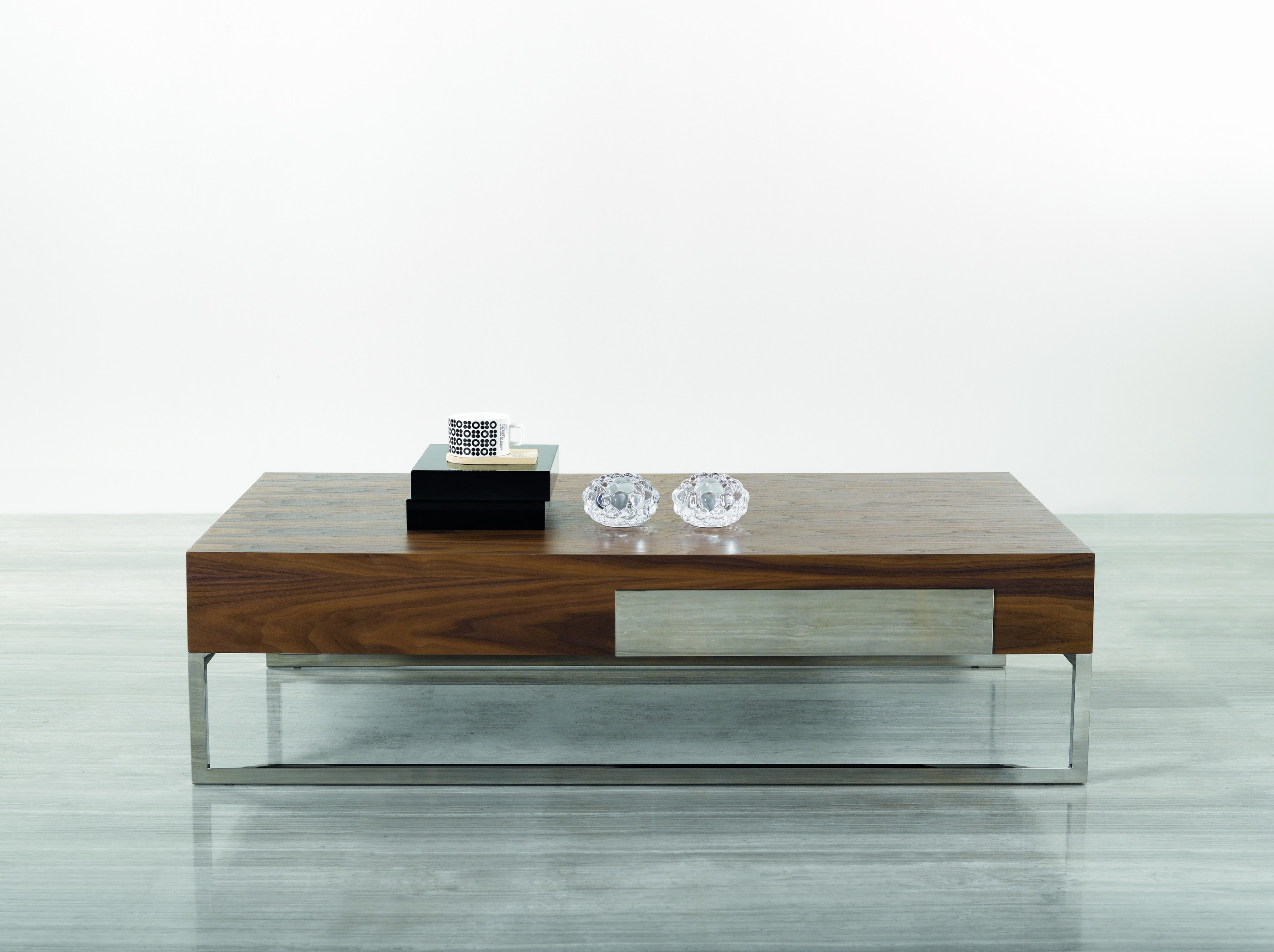 Walnut Veneer Coffee Table