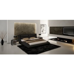 Gowanus Black Queen Bed
