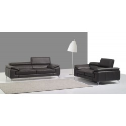 Adjustable Compact Leather Sofa