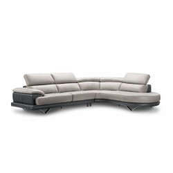 Cecile Leather Sectional