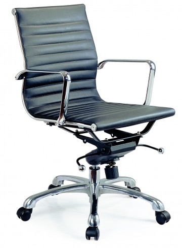 Low Back Leather Chair