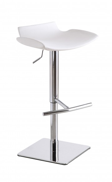 No Back Chrome Bar Stool