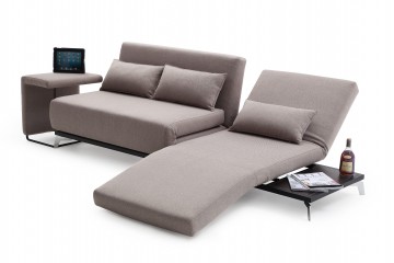 Sleek Neutral Sofa Bed