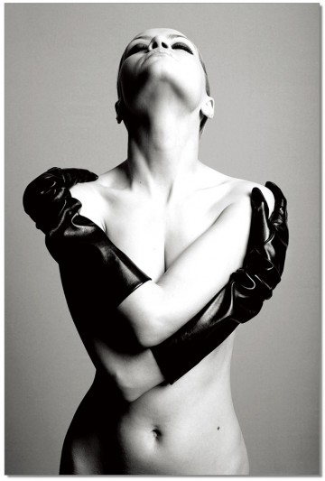 Sensual Embrace B&W Wall Print