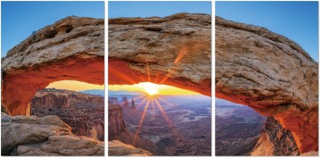 Zen Rock Canyon Wall Print Set