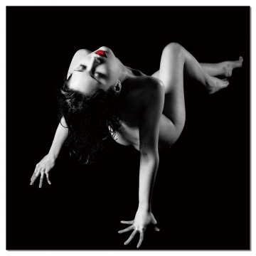 Red Lips Sensual Wall Print