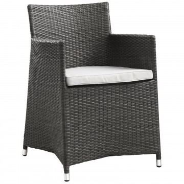 LHD-1505-BRN-WHI-Armchair