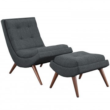 LHD-2143-GRY-Lounge Chair
