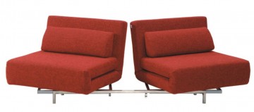 2 Seat Convertible Sleeper Sofa