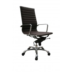 XL Leather Chair With Armrest