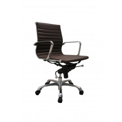Low Back Leather Chair