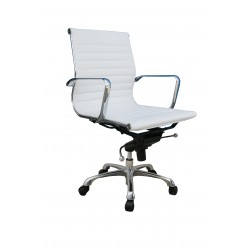 Low Back Leather Chair