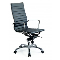 XL Leather Chair With Armrest