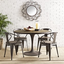 LHD-2004-BRN-Dining-Table